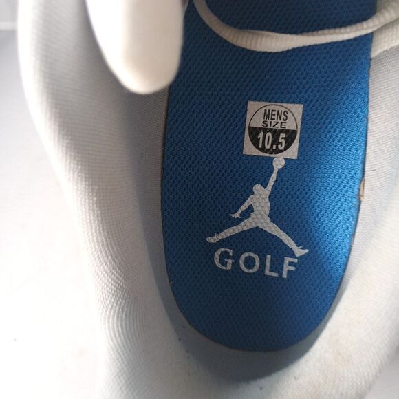 Nike Jordan ADG 3 Golf Shoes 10.5 Medium CW7242-010 Blue White Spikeless main image 6